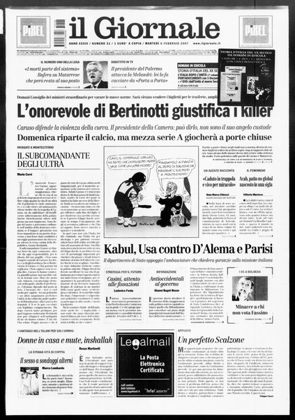 Il giornale : quotidiano del mattino